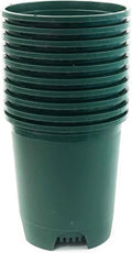 3 Gallon 10-Pack Nursery Pot Green Plastic Planters by CottaPlanters
