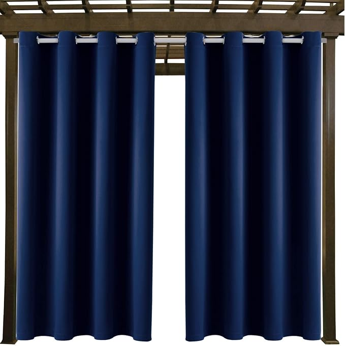 Outdoor Indoor Curtains W52 x L108 - Image 9