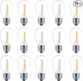 Meconard Shatterproof LED S14 Replacement Light Bulbs, E26 Medium Screw Base by Meconard