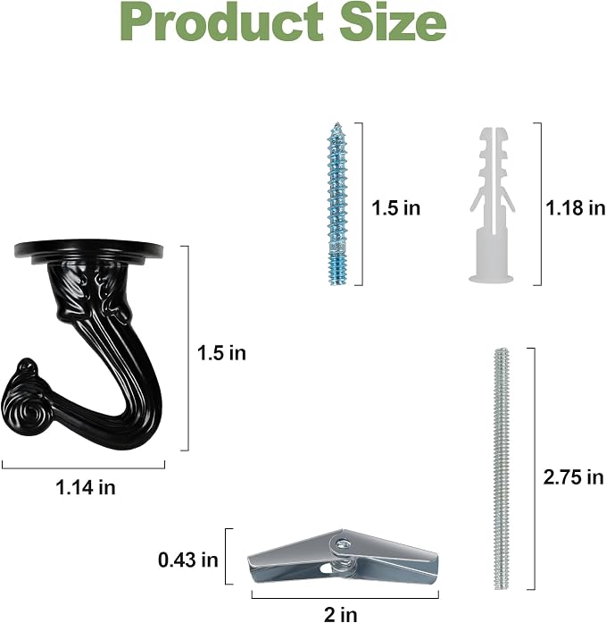 Ceiling Swag Hook Sets - Image 7