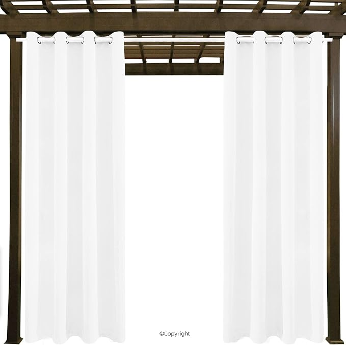 Outdoor Indoor Curtains W52 x L108 - Image 9