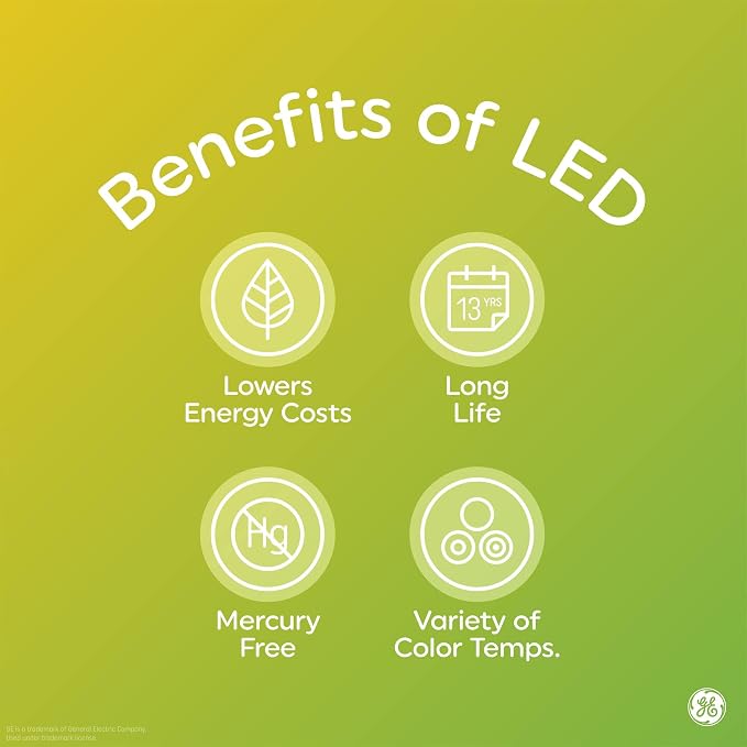 GE LED+ Motion Sensor LED Light Bulbs, Outdoor Security Lights, A21 2 Count - Image 11