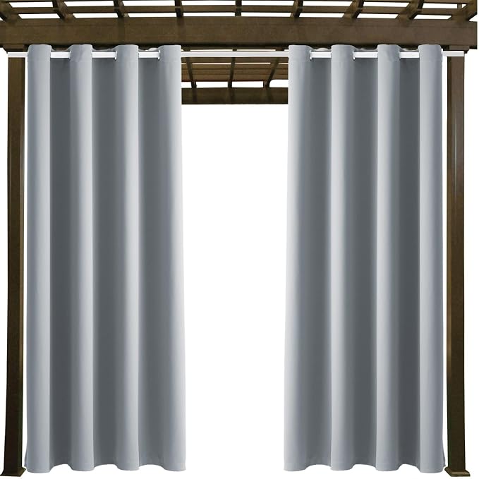 Waterproof Outdoor Curtain W52 x L63 - Image 9