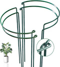 4 Pack Snake Plant Support Stakes, Peony Cages and Supports, Heavy-Duty by WooWellGoGoGoProducts