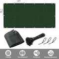 Decorative Fence Privacy Screen, 4 ft x 151 ft HDPE Mesh, 90% Blocking