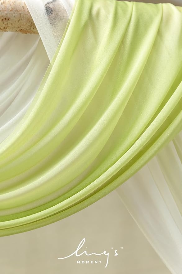 Artificial Flowers Wedding Arch Kit, 4 Pieces in White, Lily and Olive