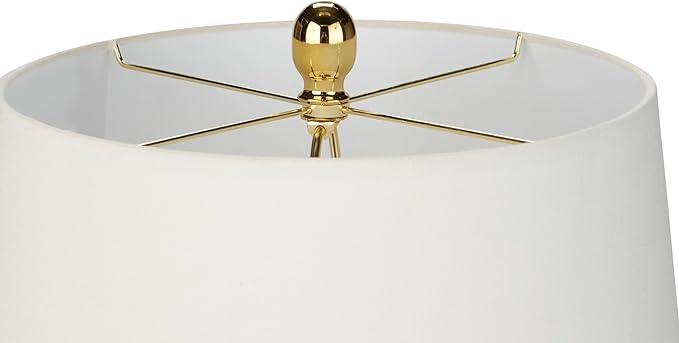 Table Lamp, Olive Green Ceramic Base, 3-Way Switch, 23-Inch Height