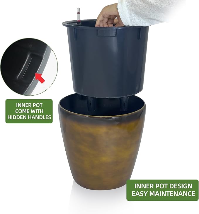 Dexceder 13x12 Self Watering Planter - Image 4