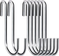 30 Pack Heavy Duty S Hooks Pan Pot Holder Rack Hooks Hanging Hangers S Shaped by ESFUN