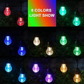 String Lights 96 FT Outdoor LED Multicolor with Remote Control