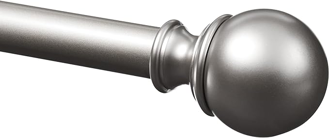 Amazon Basics Sturdy Adjustable Curtain Rod by AmazonBasics