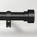 Time Forest Black Curtain Rods for Windows 32 to 120 Inch, 1 Inch Diameter by TimeForest