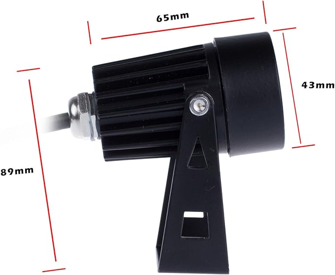 LemonBest® Outdoor LED Landscape Up Down Light Spotlight Low Voltage 12V - Image 4