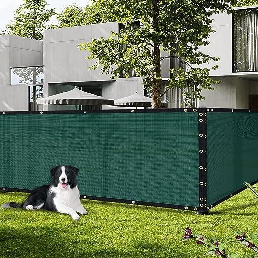 Privacy Fence Screen 3Ft X 77Ft Heavy Duty Outdoor Fencing Panels Windscreen by WelcometoFasward