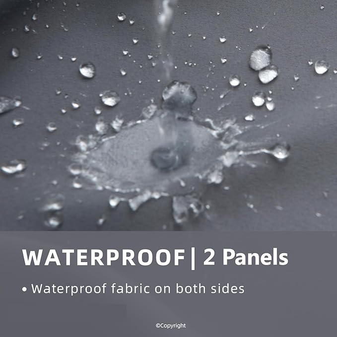 Waterproof Outdoor Curtain W105 x L108 - Image 2