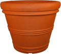 Tusco Products RR20TC Rolled Rim Garden Planter, Terra Cotta by TuscoProducts