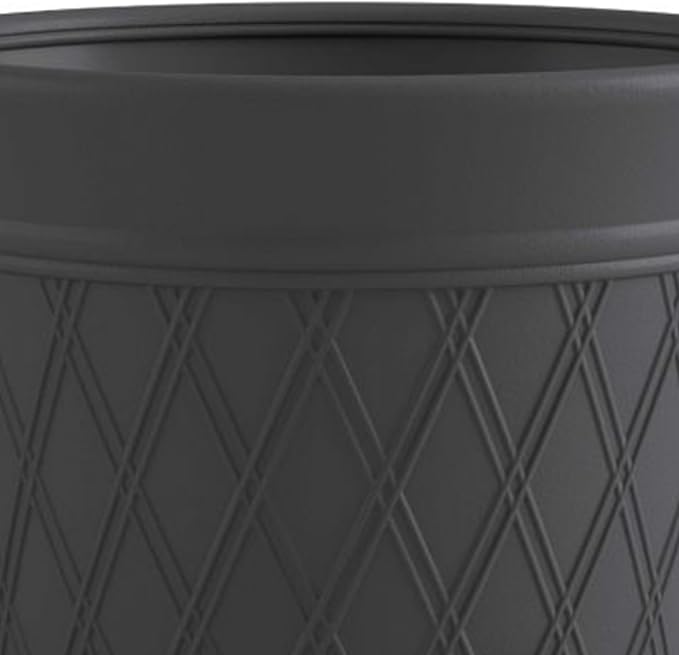 Suncast 12 Pack 14" x 12" Round Resin Decorative Weatherproof Outdoor Hideaway - Image 3