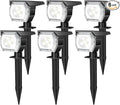 EIUIO Solar Outdoor Lights, 3 Lighting Modes Solar Spot Lights Outdoor by Lightupyourlife