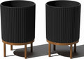 Veradek Demi Series Round Planter w/Stand by VeradekOutdoor