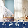 Outdoor Curtains Magnetic Weights, 16 Piece Grey Plastic-Encased