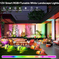 Spotlights for Outdoor Landscape, 12V RGB Tunable White, Aluminum