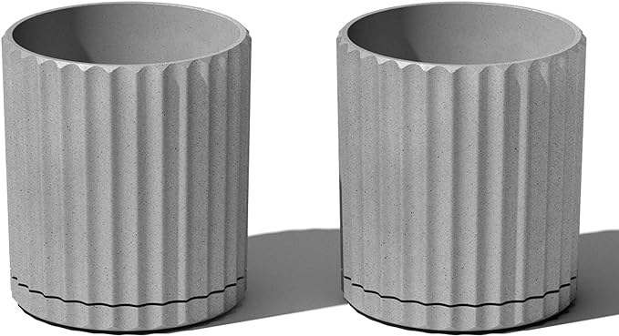 Veradek Demi Series Demi 6" Planter w/Tray by VeradekOutdoor