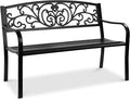 Best Choice Products Outdoor Bench Steel Garden Patio Porch Furniture by BestChoiceProducts