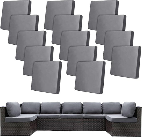 14Pcs Stretch Patio Cushion Covers, Outdoor Couch Covers Replacement, Outdoor by BIETYONE