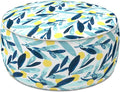 LVTXIII Outdoor/Indoor Inflatable Stool Ottoman, All Weather Patio Footrest Pouf by LVTXIII
