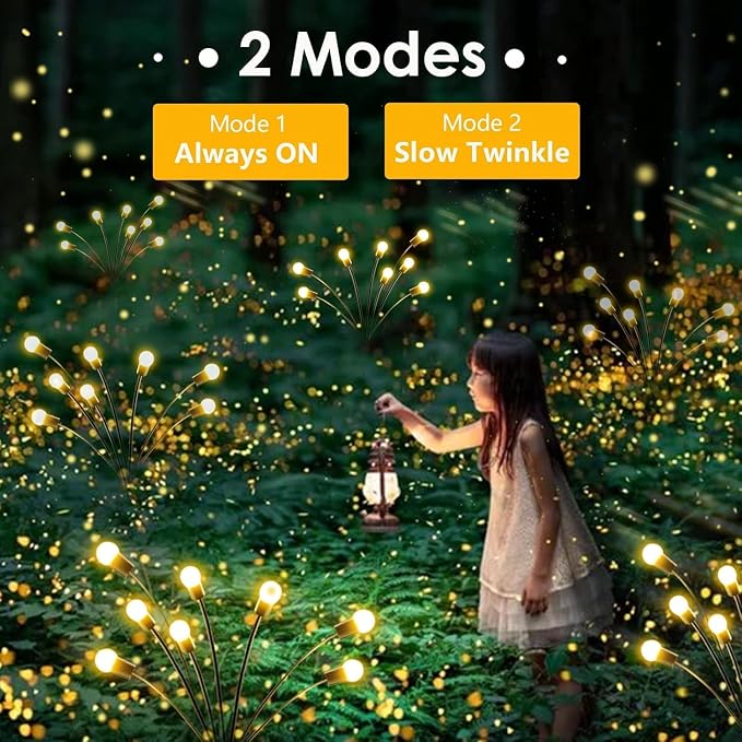 6-Pack Garden Solar Lights, 48 LED Solar Lights Outdoor - Image 8
