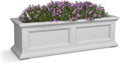 Mayne Fairfield 3-Foot Window Box – Self-Watering, Weather-Resistant Planter by Mayne