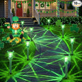 Solar Outdoor Lights, St Patricks Day 10 Pack Solar Pathway Lights Outdoor by EYROSA