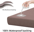 Sofa Covers for Outdoor Cushions, Stretch Fit, Camel