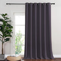 NICETOWN Room Divider Curtain 132 Inches Long, Wide Blackout Sliding Door by NICETOWN