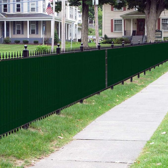 Sunnyglade 5 feet x 150 feet Privacy Screen Fence Heavy Duty Fencing Mesh Shade - Image 2