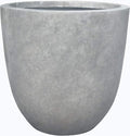 Kante 14 Inch Dia Round Concrete Planter, Indoor Outdoor Large Plant Pot by Kante