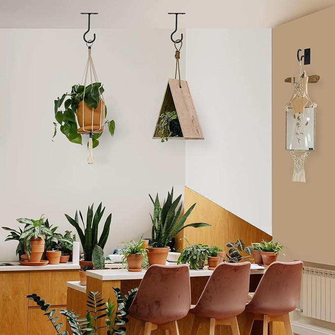 Plant Hooks 20Pack Hanging Plant Bracket 6in Metal Plant Hanger Decorative - Image 7