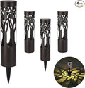 4Pack Solar Pathway Lights Outdoor, Landscape Lighting Dust to Dawn Solar Lights by PUMPSUN