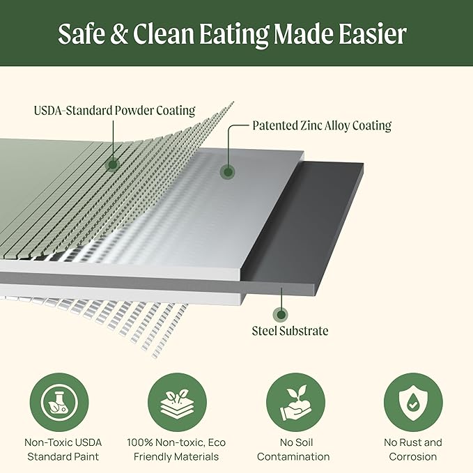 Vego garden 26" Extra Tall Raised Garden Bed Kits, 4 in 1 Modular Raised - Image 4