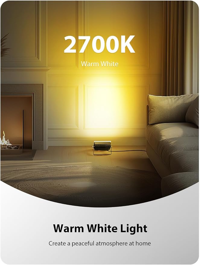Onforu LED Flood Light Outdoor 35W Color Changing RGBW Floodlight - Image 4
