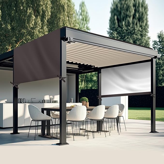 Universal Pergola Replacement Canopy Outdoor Canopy Shade Cover Waterproof by Wowangce