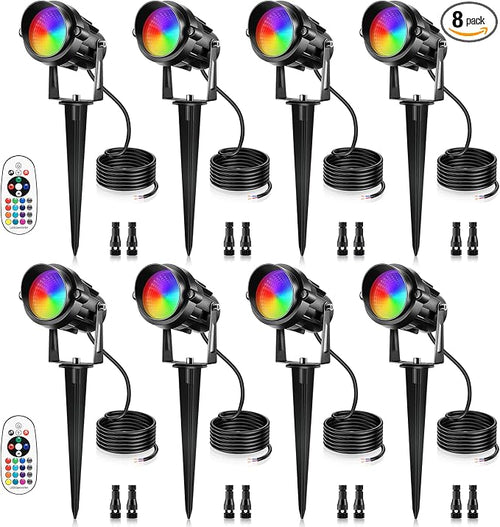 12W RGBW Color Changing Landscape Lights by LemonBest