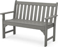 POLYWOOD GNB48GY Vineyard 48" Bench, Slate Grey by POLYWOOD