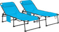 Outsunny 2 Piece Folding Chaise Lounge by Outsunny