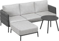 East Oak Patio Furniture Set, Outdoor Furniture Sectional Sofa Set by EASTOAK