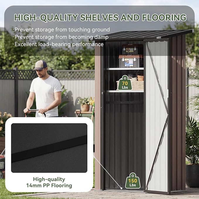Aoxun Outdoor Storage Shed - Image 3