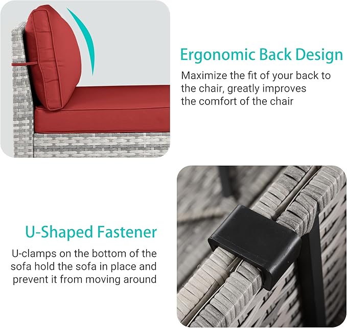 15-Piece Outdoor Patio Furniture Set - Image 5