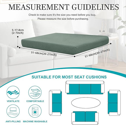 14Pcs Stretch Patio Cushion Covers, Outdoor Couch Covers Replacement, Outdoor - Image 2