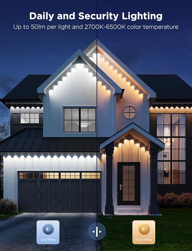 Govee Permanent Outdoor Lights Pro, 200ft - Image 3