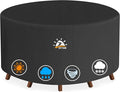 Zettum Round Patio Table Cover 84 Inch by Zettum